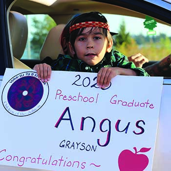 Image of 2020 Betty J. Taylor Tulalip Early Learning Academy preschool graduate Angus