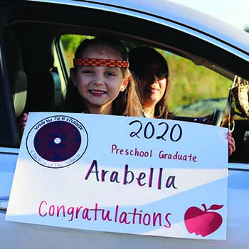 Image of 2020 Betty J. Taylor Tulalip Early Learning Academy preschool graduate Arabella