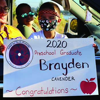 Image of 2020 Betty J. Taylor Tulalip Early Learning Academy preschool graduate Brayden C.