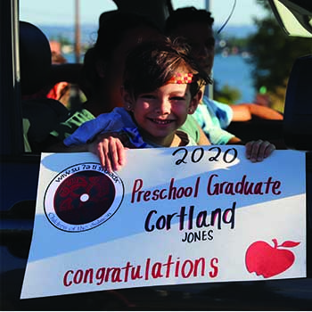 Image of 2020 Betty J. Taylor Tulalip Early Learning Academy preschool graduate Cortland