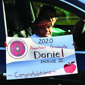 Image of 2020 Betty J. Taylor Tulalip Early Learning Academy preschool graduate Daniel Z.