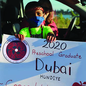 Image of 2020 Betty J. Taylor Tulalip Early Learning Academy preschool graduate Dubai