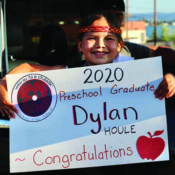 Image of 2020 Betty J. Taylor Tulalip Early Learning Academy preschool graduate Dylan