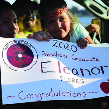 Image of 2020 Betty J. Taylor Tulalip Early Learning Academy preschool graduate Eleanor