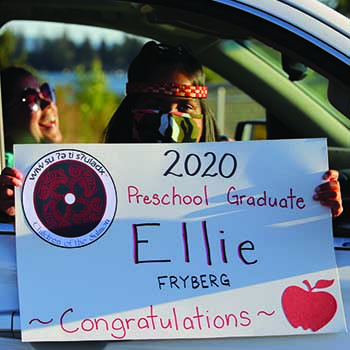 Image of 2020 Betty J. Taylor Tulalip Early Learning Academy preschool graduate Ellie