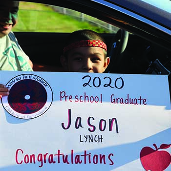 Image of 2020 Betty J. Taylor Tulalip Early Learning Academy preschool graduate Jason