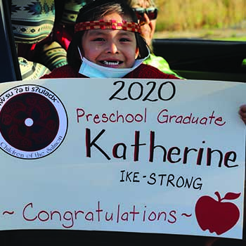 Image of 2020 Betty J. Taylor Tulalip Early Learning Academy preschool graduate Katherine