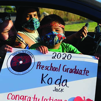 Image of 2020 Betty J. Taylor Tulalip Early Learning Academy preschool graduate Koda