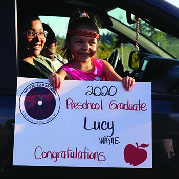 Image of 2020 Betty J. Taylor Tulalip Early Learning Academy preschool graduate Lucy