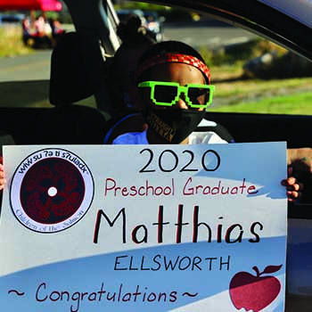 Image of 2020 Betty J. Taylor Tulalip Early Learning Academy preschool graduate Matthias