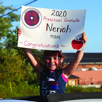 Image of 2020 Betty J. Taylor Tulalip Early Learning Academy preschool graduate Neriah