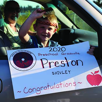 Image of 2020 Betty J. Taylor Tulalip Early Learning Academy preschool graduate Preston