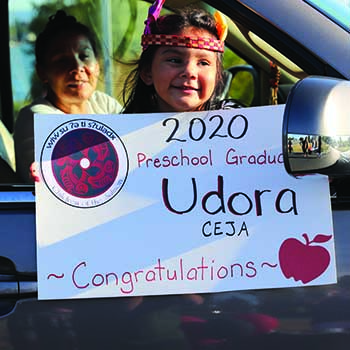 Image of 2020 Betty J. Taylor Tulalip Early Learning Academy preschool graduate Udora