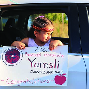 Image of 2020 Betty J. Taylor Tulalip Early Learning Academy preschool graduate Yaresli