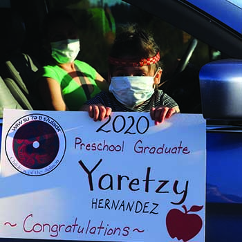 Image of 2020 Betty J. Taylor Tulalip Early Learning Academy preschool graduate Yaretzy