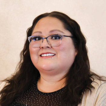 The Tulalip Tribes’ Betty J. Taylor Early Learning Academy staff member Domonique Houle, Teacher Assistant.