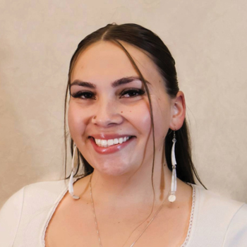 The Tulalip Tribes’ Betty J. Taylor Early Learning Academy staff member Kiona Dumont, Front Desk. 
