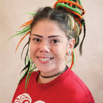 The Tulalip Tribes’ Betty J. Taylor Early Learning Academy staff member Shoshanna Haskett, Preschool Teacher.